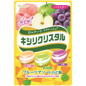 キシリクリスタル フルーツアソートのど飴