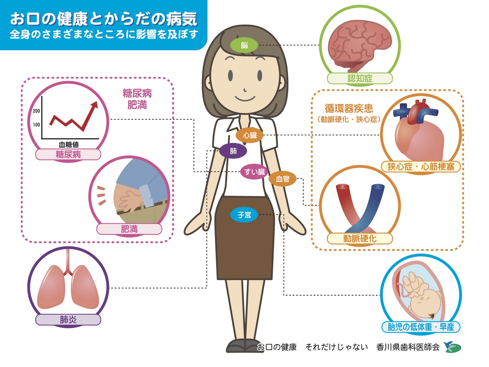 お口の健康とからだの病気